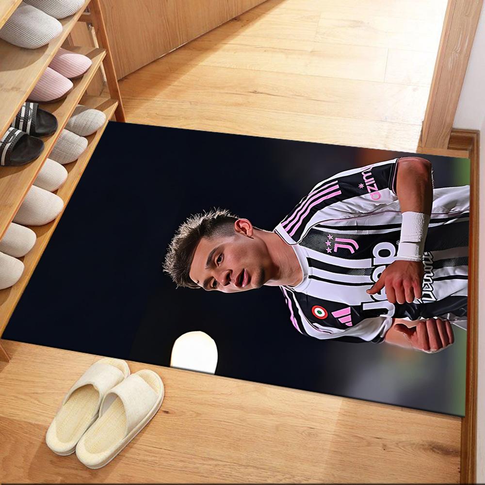 Juventus Floor Mat Suitable For Balcony Study Room Playrooms Living Rooms Antislip Rug Decorate Offices Wedding Party Gift