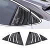 For Toyota Camry 2025 2026 Carbon Fiber Look Vent Window Scoop Louver Cover Trim