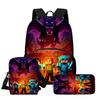 Minecraft Printed Backpack Children'S Elementary School Bag