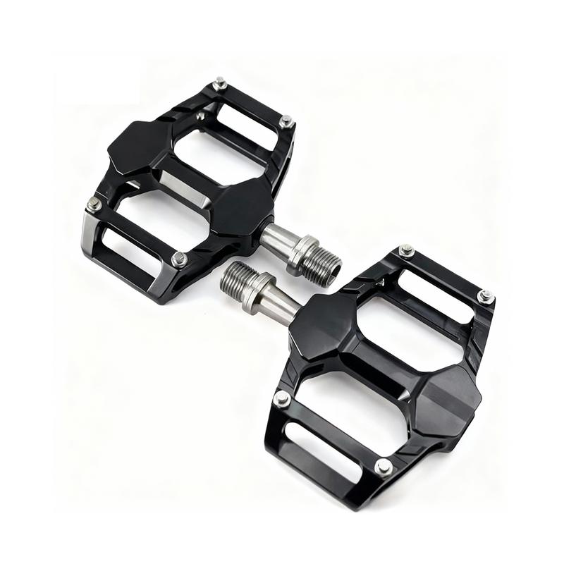 bicycle pedal, ultra-light titanium shaft pedal AR06T folding car pedal, road bike flat pedal