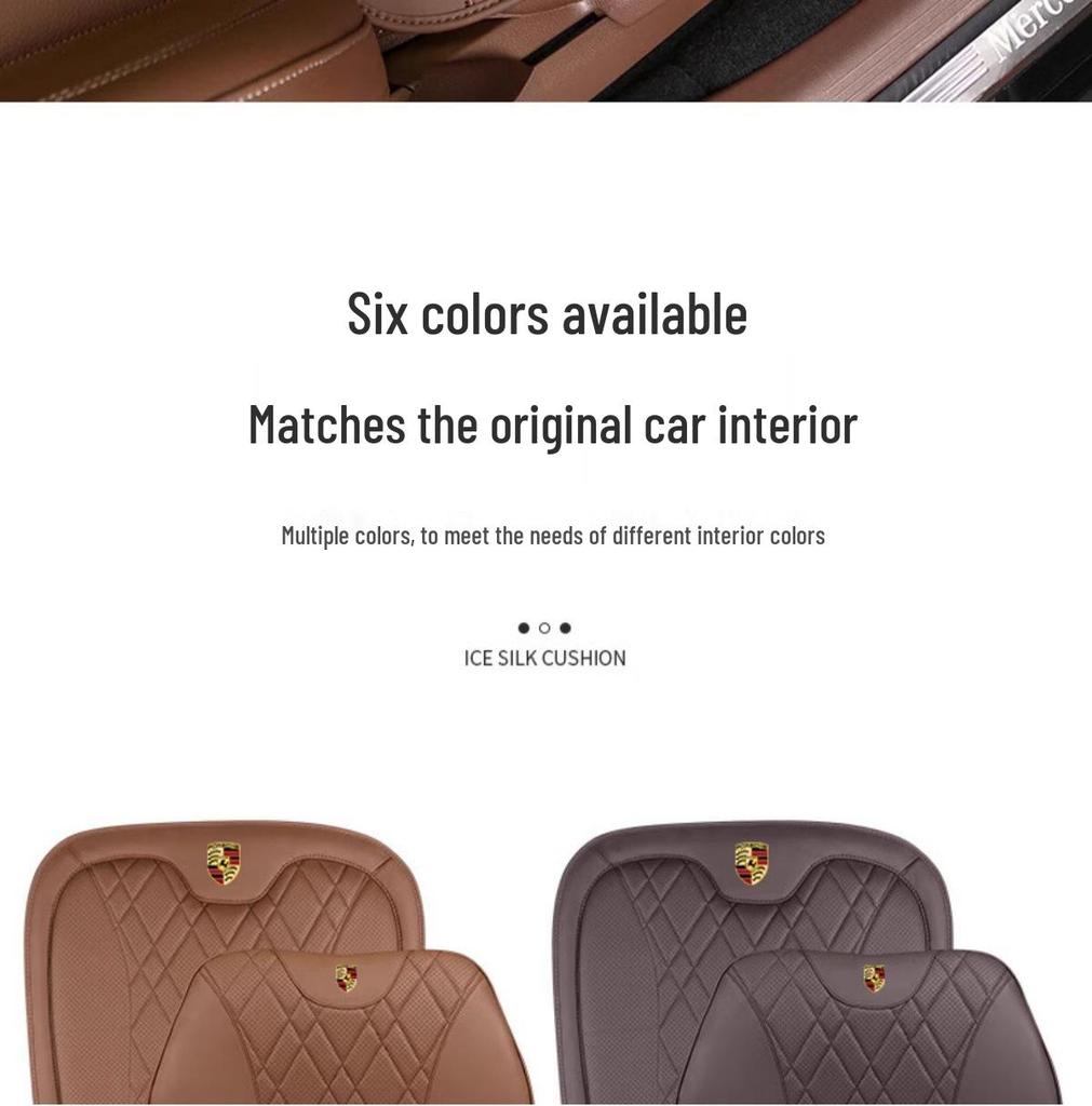 Porsche Cayenne, Macan, Panamera, 911/718 Car Headrest & Lumbar Support Cushions