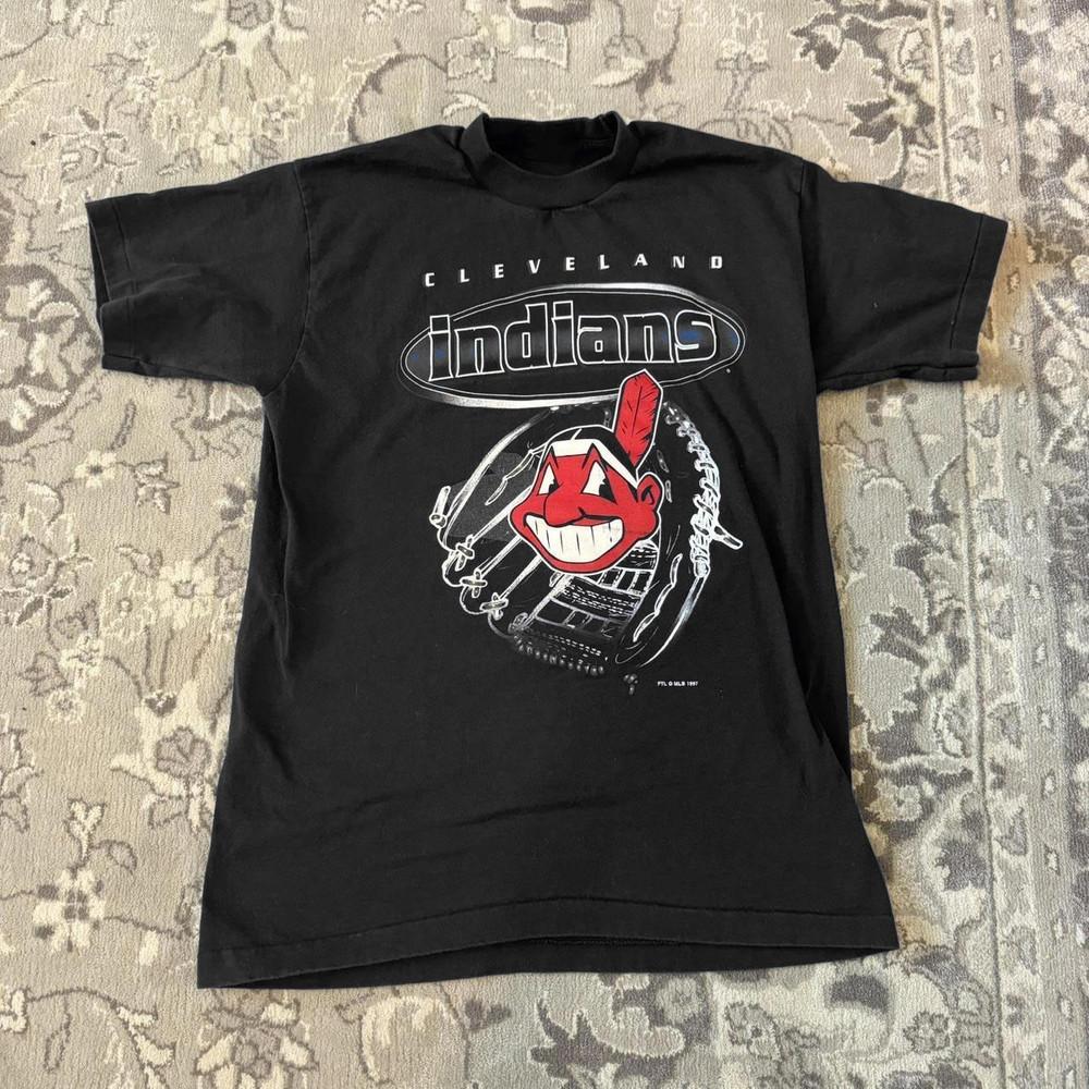 

Новая винтажная футболка 1997 года Cleveland Indians Подарок для фанатов Унисекс S-5XL SS2258 2XL