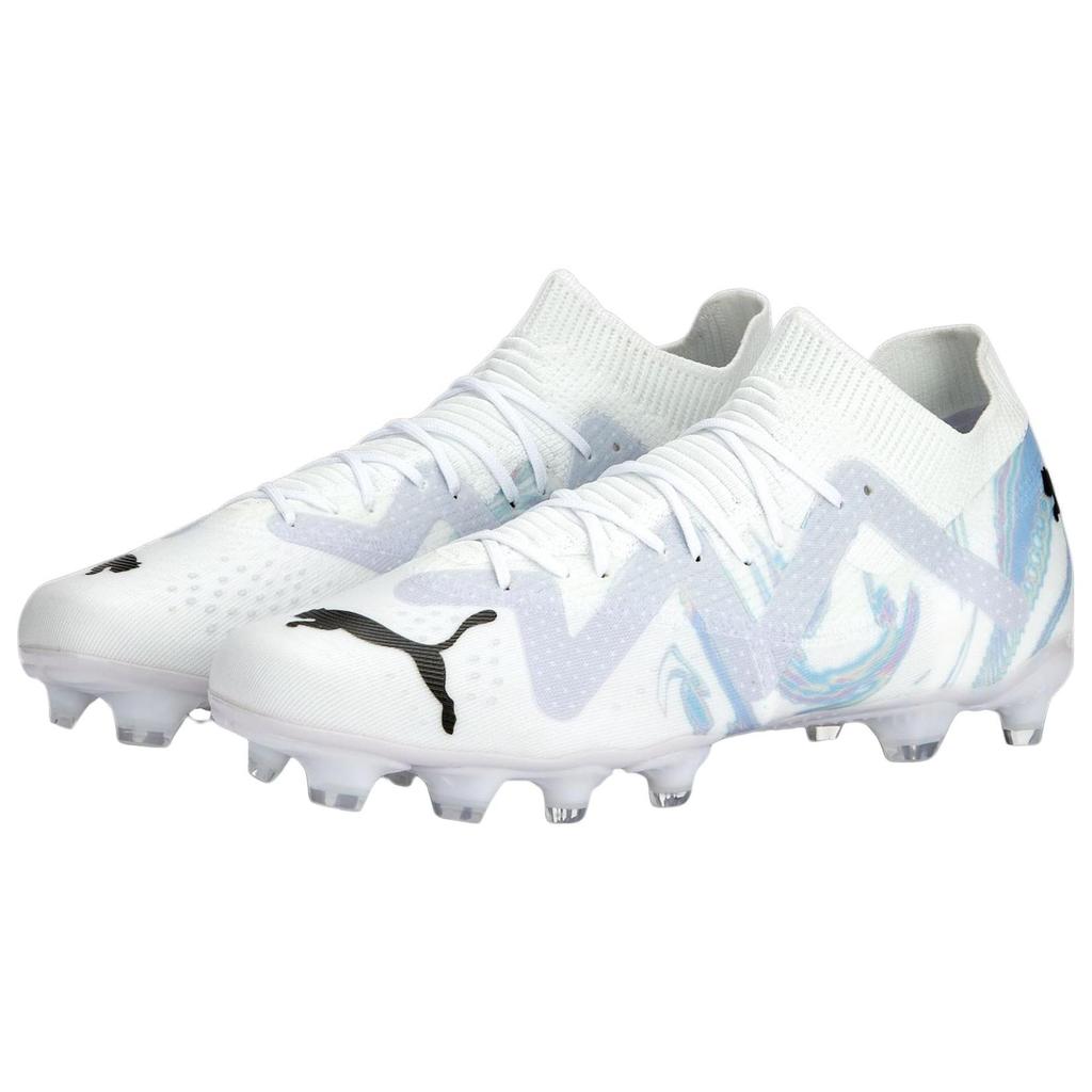 PUMA Future Match Brillance FG / AG 'White Light Blue' Women's (Unisex) Soccer Shoes 107406 01