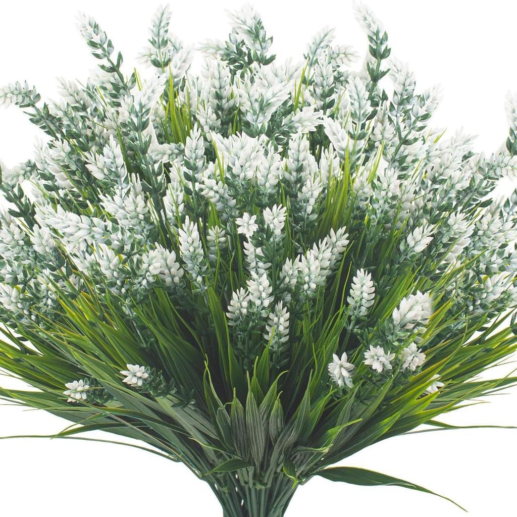 35CM Kunstige Lavendelblomster Falske Planter for Hjemmeromsdekor Hage Bryllup Ekteskapsdekorasjon Utendørs DIY Vasepynt