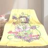 1pc Comfortable Home Print Throw Blanket, Betty Boop Blanket For Bed and Sofa Use, Special Present For Family