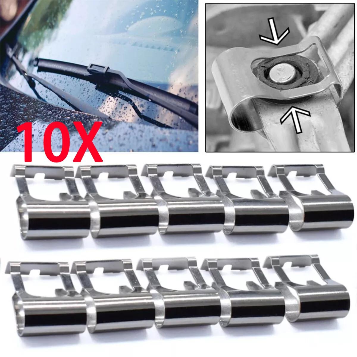 10PC Universal Windshield Wiper Linkage Functional Car Accessories Front Windscreen Wiper Link Linkage Rods Repair Clip Spring