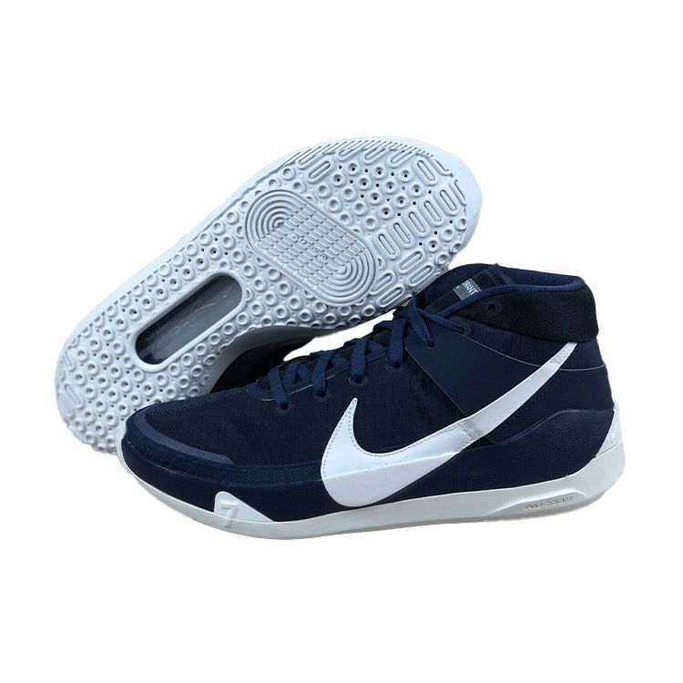 Nike KD 13 TB Midnight Navy Men Sneakers Blue White CW4115-402