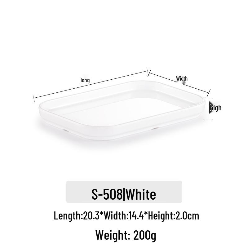 Melamine Rectangular Plastic Tray for Hot Pot & Sushi