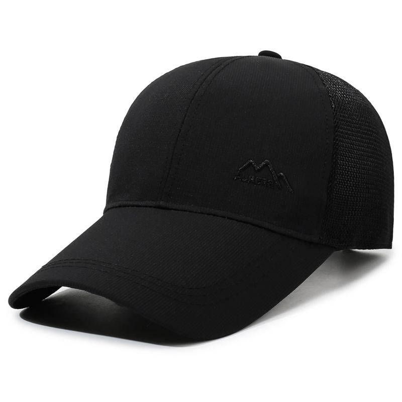 Breathable Mesh Baseball Cap Men's Summer Mesh Cap Sunscreen Outdoor Sports Cap