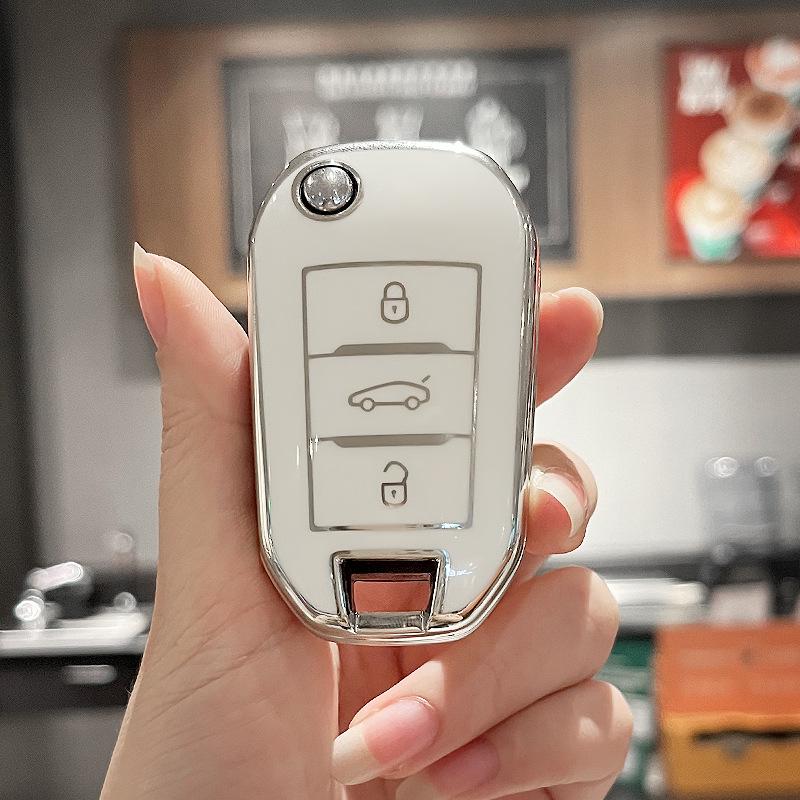 Peugeot Autoschlüsselhülle: Passend für Dongfeng 4008, 2008, 5008, 308, 408, 508L, 3008 Modelle