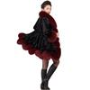New Imitation Mink Coat Fur Coat Medium and Long Imitation Fox Fur Collar Women Winter Thickened Medium