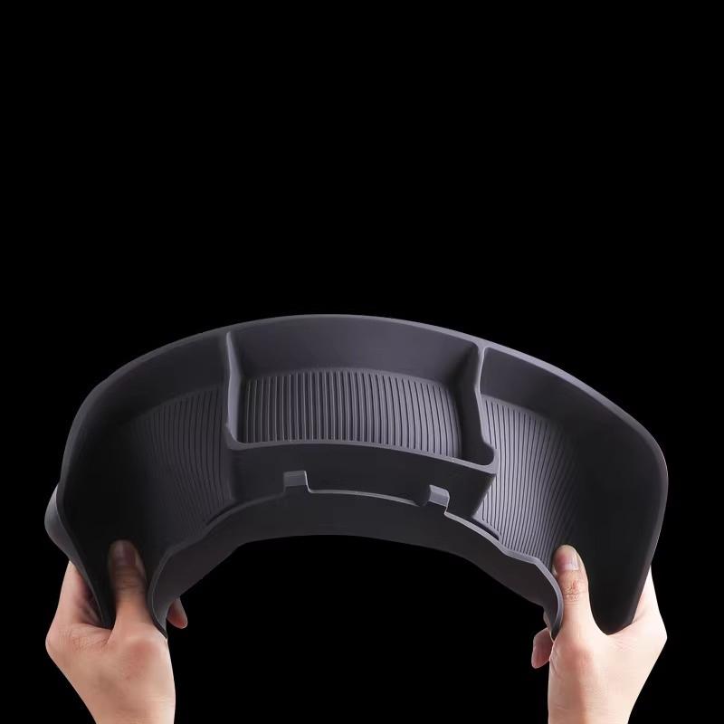 For Leapmotor B10/B01/B05 Co-pilot Expansion Storage Box Table Passenger Seat Silicone Storage Box Accessories Interior Supplies
