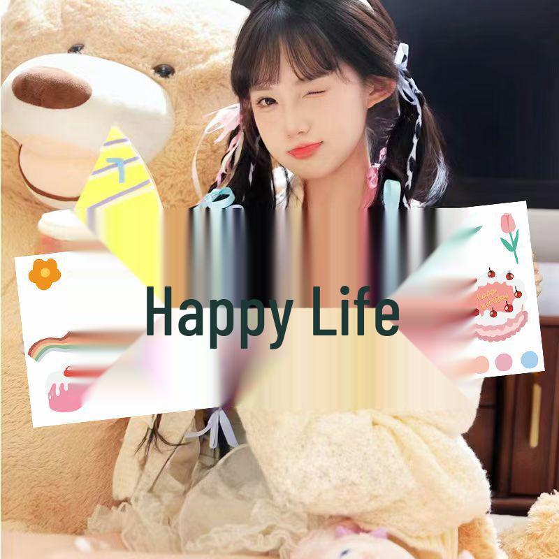 Birthday Atmosphere Photo Props for Girls - Handheld Banner & Party Decorations