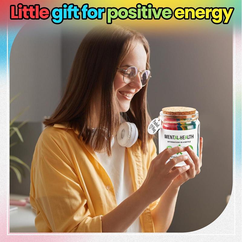 Positive Messages In A Bottle Encourage Messages Jar Daily Inspiration Affirmations Bottle For Sister Girlfriend Daughter Wife