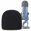 SUNMON Microphone Foam Windscreen Cover for Blue Yeti, Yeti Pro, and Yeti X Microphones, Microphone Pop Filter Mask Shield Also Fits MXL and Audio-Tec