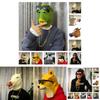 Arklio Galvos Kaukė Helovino Cosplay Kostiumo Aksesuaras Suaugusiems Baisi ir Realistiška