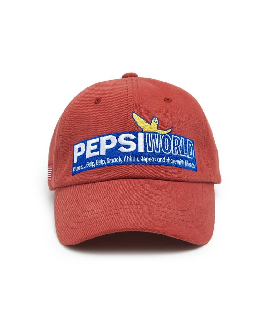 Mark Gonzales X Pepsi Angel World Half-Width Cap - Red