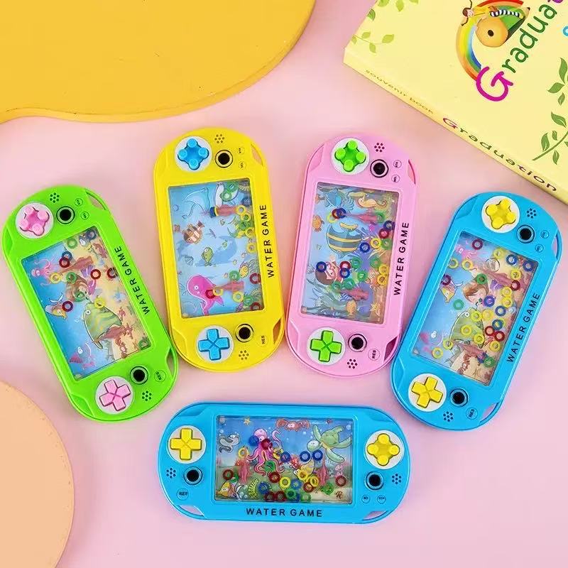 

Water Ring Game Machine Water Circle Ring Toss Squeeze Toy Ocean Water Machine Toy Puzzle Toy Birthday Gift