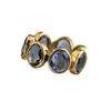 Vintage ring set with oval synthetic zircon women's ring ring, hot-selling factory in Europe and America