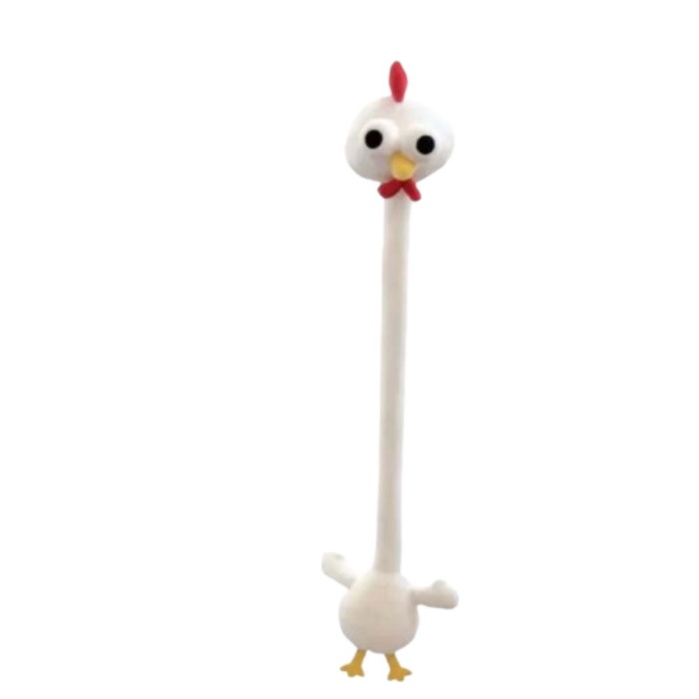 Funny Design Giraffe Bag Pendant White Color Pink Pig Plush Pendant  Gift For Girls