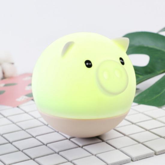 Animal Rechargeable Silicone Baby Night Lights Led Bedside Lamp For Kids Touch Sensor Control Table