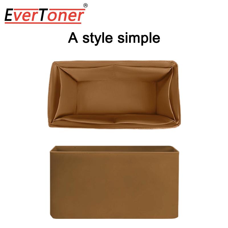 

EverToner Popular Women s Makeup Organizer Nylon Insert Bag Multi-functional Travel Cosmetic Bag Fit For L-we puzzle Fold pouch