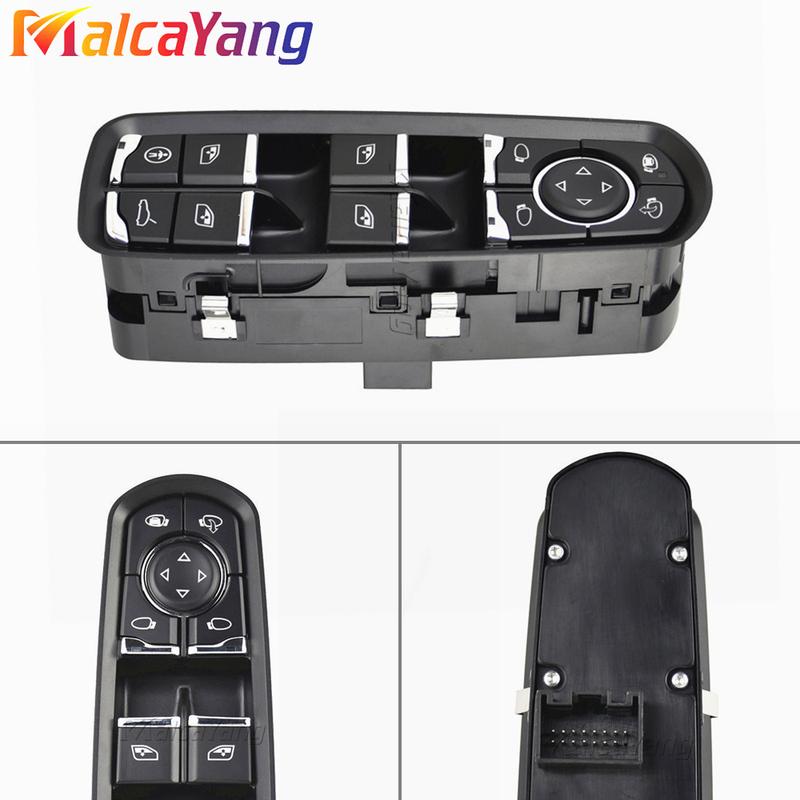 7PP959858M New Window Switch Button For Porsche Panamera Cayenne Macan 2011 2012 2013-2017  7PP959858A 7PP 959 858 A 7PP 959 855