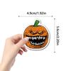 55 Graffiti Pumpkin Stickers for Suitcases, Notebooks, and Phones