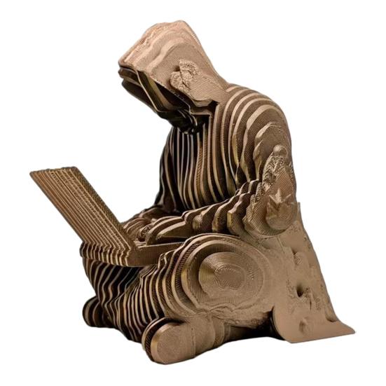 

Декоративная фигурка Тонкая резьба Цветная Ручная работа Настольное украшение для гостиной спальни офиса Уникальное украшение для дома сада Подарки