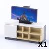 DIY City Decoration Home Building Block Accessories Bed TV Sofa Refrigerator Dining Table Sweeper Phone Brick Gift Toy Kids J078