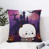 Bubu & Dudu Halloween Pillow Case Kawaii Pillow Cover Square Graphic Cushion Cover Pillowcases For Sofa Home Decoration