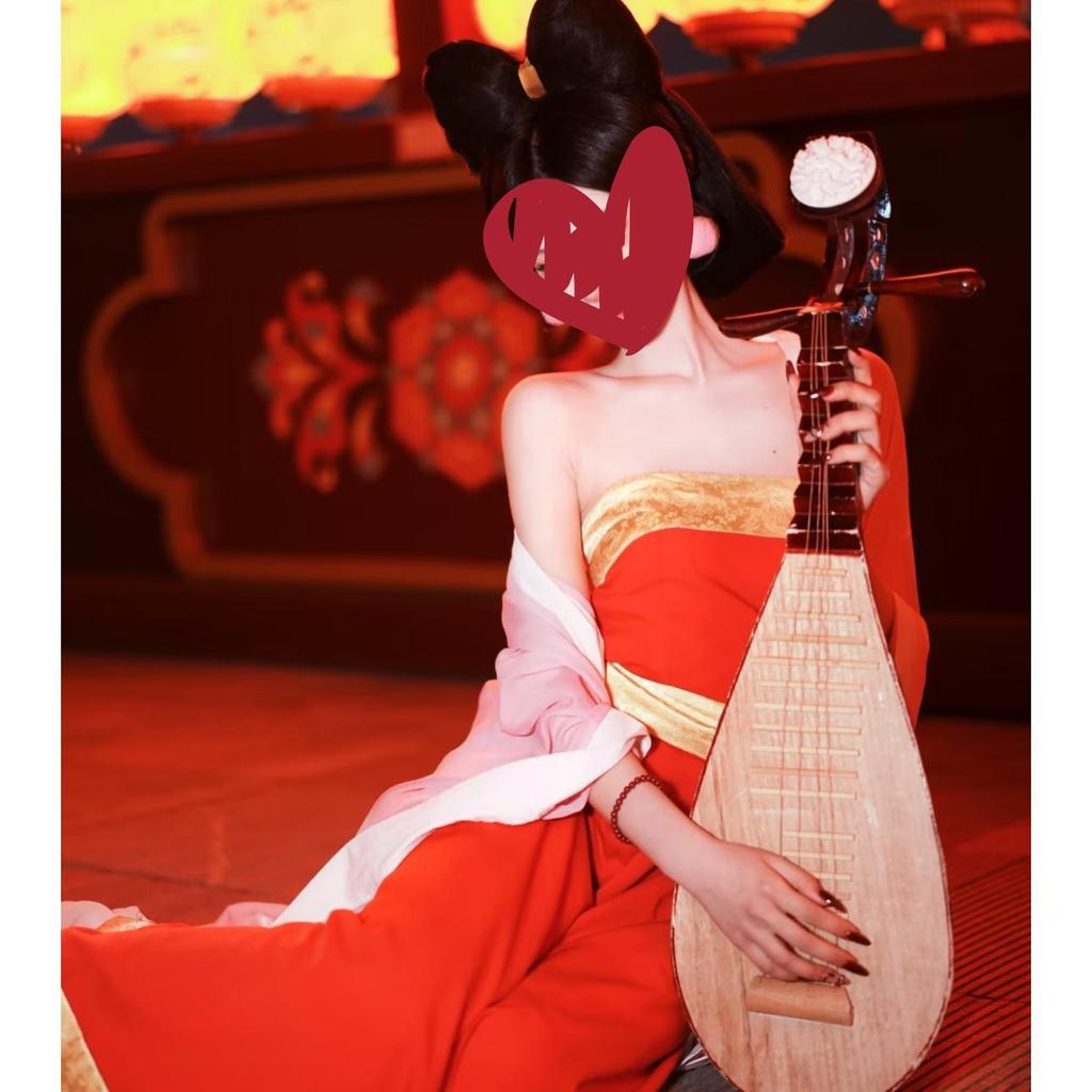 Daji Cosplay Hanfu: Little Orange-Inspired Ancient Fairy Dance Costume