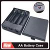 1Pcs 4/3 Slots AA Battery Holder No.5 Battery Case With Power Switch And USB Female Socket Indicator Light AA Battery Box