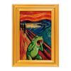 Wooden Photo Frame Refrigerator Magnet Animal Frame Fridge Magnet Home Office Whiteboard Decorative Accessories Humorous Gift