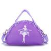 Lovely Kids Ballet Dance Bag for Girls Bowknot Floral Print Handbag Children Sports Shoulder Bag