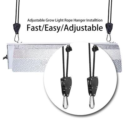 4pcs Pulley Ratchets Heavy Duty Rope Clip Hanger Adjustable Lifting Pulley Lanyard Hanger Kayak And Canoe Boat Bow Rope Lock Tie Down Strap