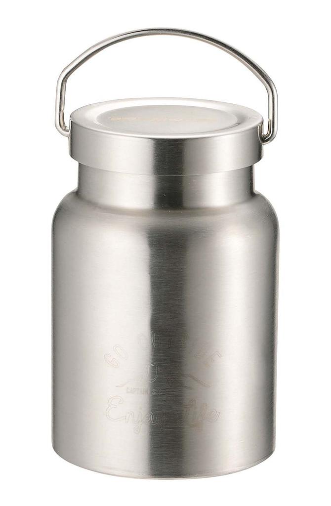 Captain Stag Food Food Water Double Stainless Steel Vacuum Hot Cold HD Food Monte (CAPTAIN STAG) Pot, Container, Bottle, Bottle, Insulated, &