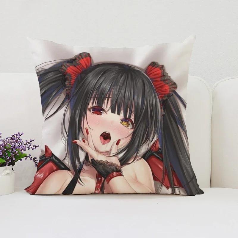 Милая Тока Ятогами Ёсино Токисаки Куруми квадратная наволочка Дата A Live аниме наволочки наволочка для дома 30x30cm