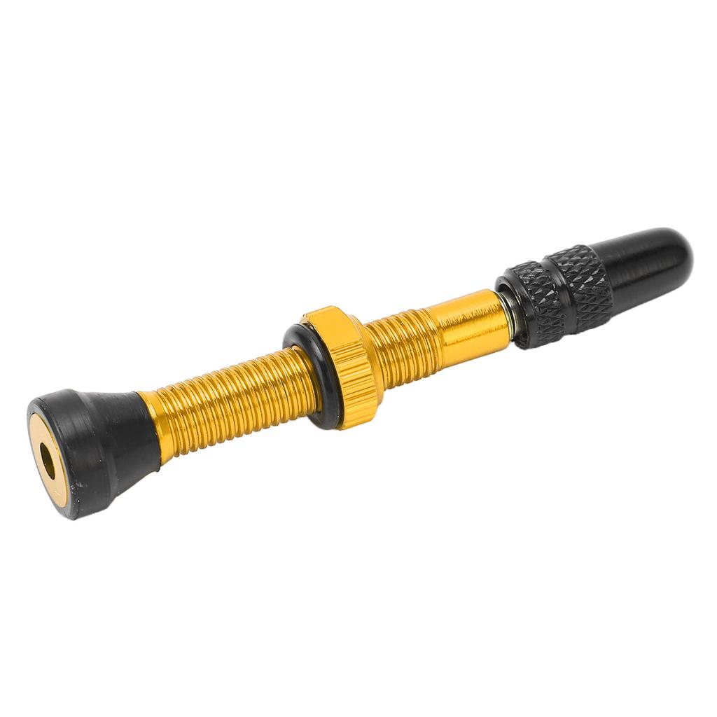 Tubeless Valve Stems Anodized Aluminum Alloy Vacuum Extension 40MM for Presta Valve for Road Bikes