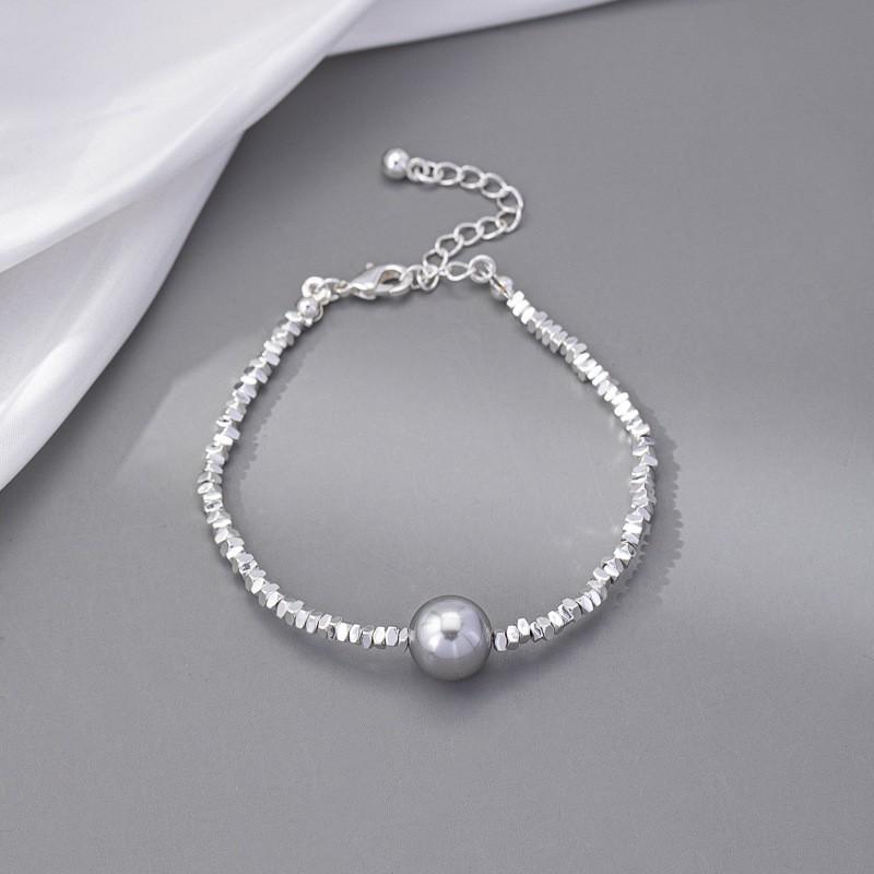 Irregular Baroque Pearl Pendant Necklace Women Minimalist Luxury Choker Chain Adjustable 41-50cm Bracelet