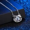 Kitty Cat Necklace Female Niche Design Beating Heart Clavicle Chain