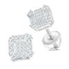 Orecchini a Bottone alla Moda Placcati Oro 18K Argento Sterling 925 Orecchini a Cerchio Pietra Preziosa Moissanite Piercing Uomini Donne Orecchini Anti-appannamento
