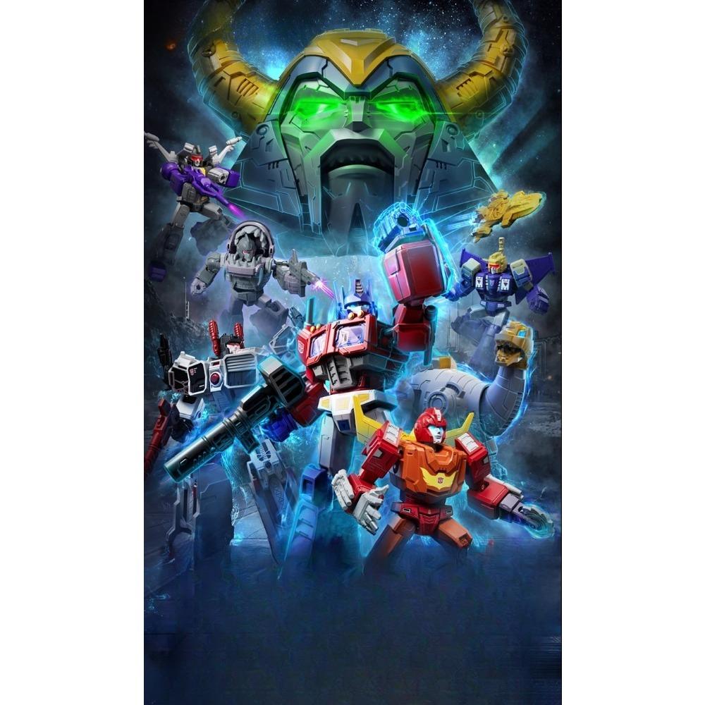 Original Transformers GALAXY 8 Vision Unicron  Rod Blitzwing Metroplex Optimus Prime Decepticons Action Figure Gift