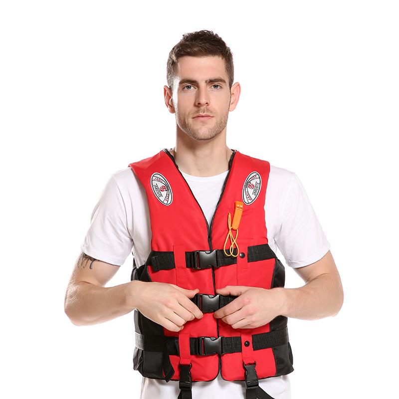 Přenosná dospělá vesta s výtlakem pro rybaření a plavání - Letní protipovodňová a záchranná vesta