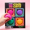 Schylling NEEDOH Cool Cat Squishy Toys Slow Rise Stress Relief Ball Sensory Fidget Toys for Adult Kids Anti-Anxiety Sensory Toys