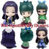 12CM Q Version The Apothecary Diaries Maomao Jinshi Mini Figure Anime Periphery Kawaii Sitting Toys Desktop Ornaments Model Gift