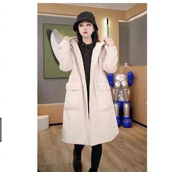 

Осенне-зимняя женская куртка большого размера Plus Thin Corduroy In The Long Loose Warm Buttons Simple Universal Thin Upperwear 6XL