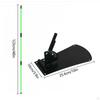 Golf Alignment Rod Holder Practice Accessories Portable Adjustable Swing Training Auxiliary