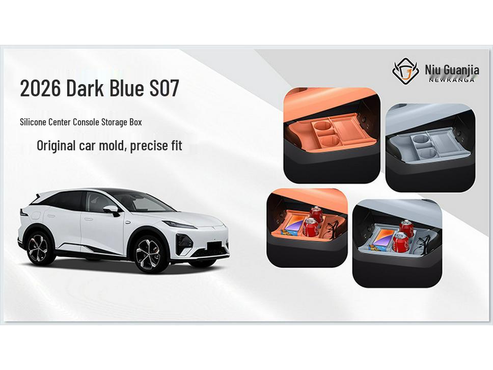 Deep Blue S07 Center Console Lower Storage Box Modification Accessories