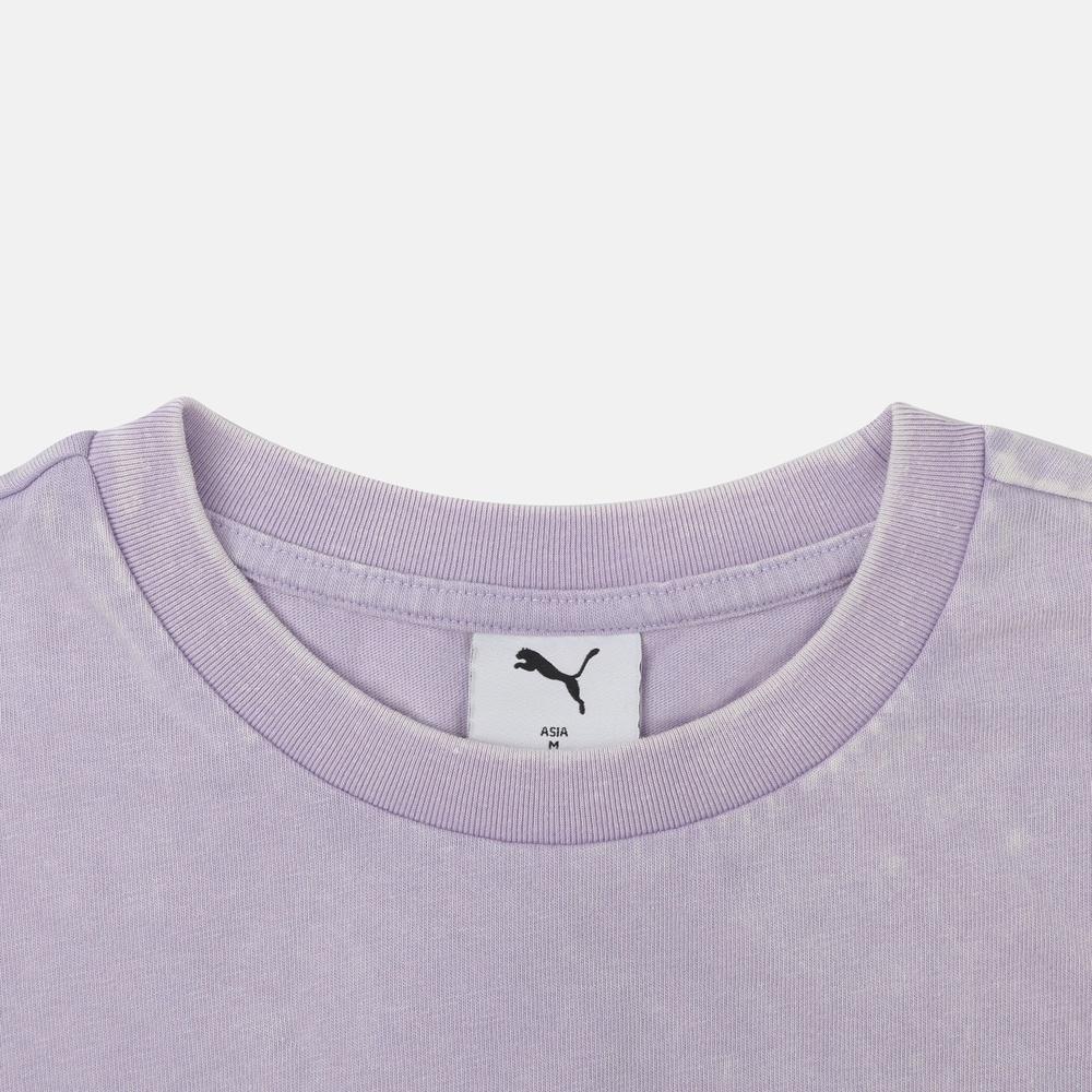 Puma Soft Simple Round Neck Pullover Short Sleeve T-Shirt Women Tops 639694-46